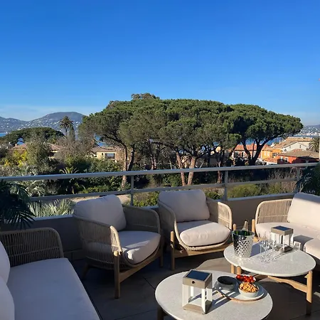 Terrasse Vue - 6 Pers, 3 Et Parking A St Tropez Апартаменты